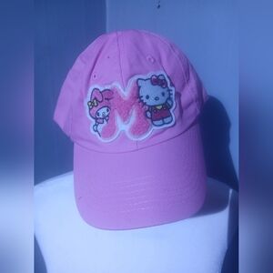 Hello Kitty Pink Cap w/ Cute Characters • NWT • Kawaii Style